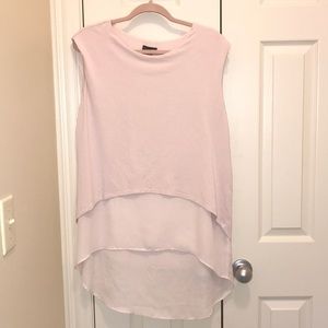 Vince Camuto Hi Low Layered Blouse